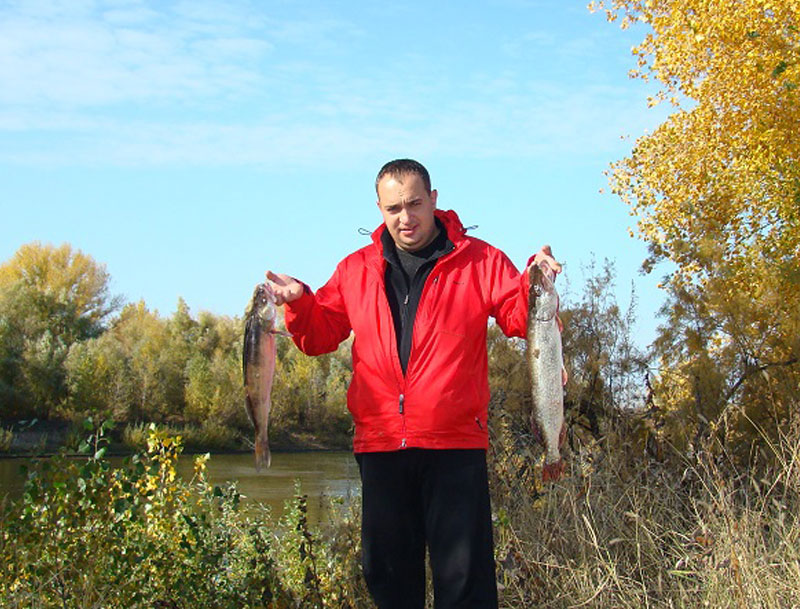Осенняя рыбалка на Волге и Ахтубе.